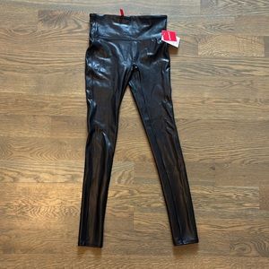 Spanx faux leather leggings